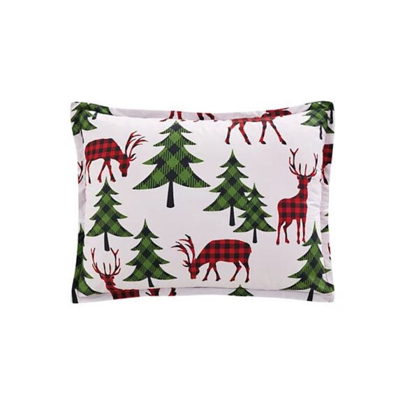 Sunham Plaid Deer Reversible 3-Pc. Comforter Sets NIP - Picture 4 of 9